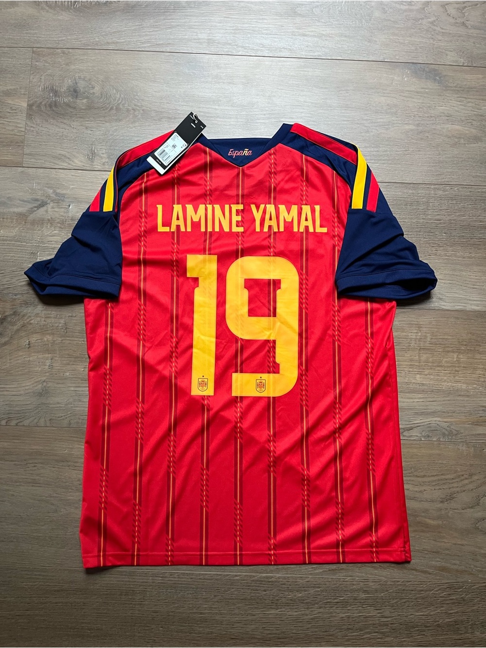 BNWT Spain 2026 World Cup Home Soccer Football Jersey Shirt Lamine Yamal